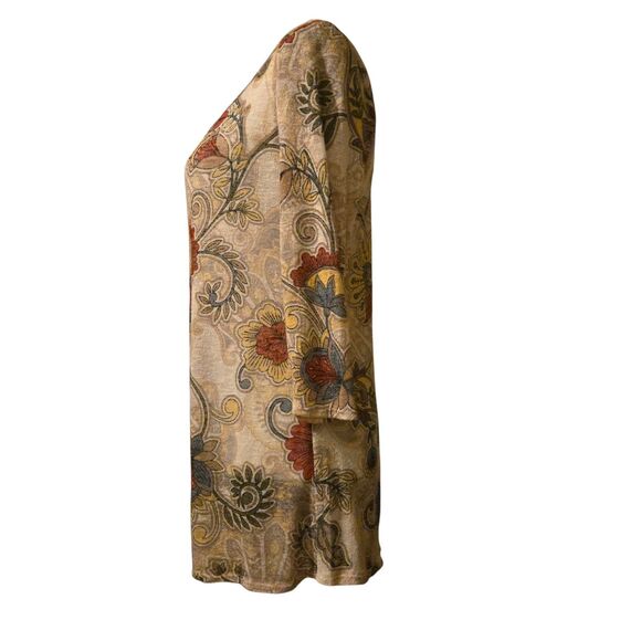 Miraclebody By Miraclesuit Top Small Nylon/Spandex Floral Beachy Vacation - Picture 3 of 7